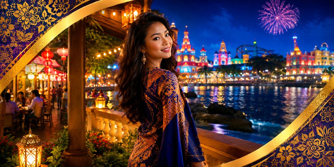 Pemain VIP kasino Malaysia dalam suasana meja permainan eksklusif batik