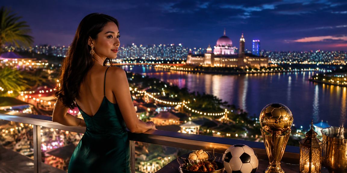 Peminat football Malaysia bertaruh secara dalam talian mengunakan c400 di Putrajaya